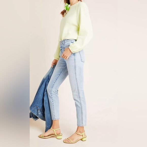 ANTHROPOLOGIE Emily Puff-Sleeved Sweater, Size XS - Picture 2 of 14